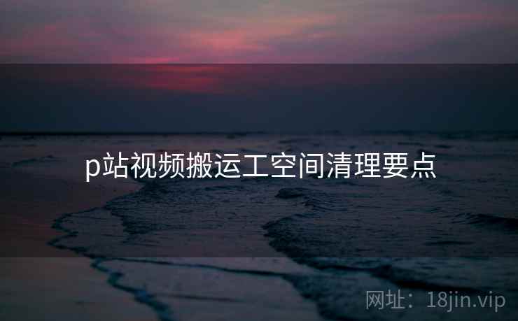p站视频搬运工空间清理要点