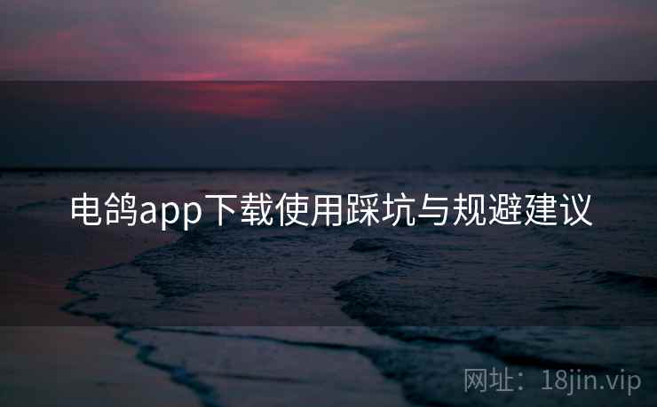 电鸽app下载使用踩坑与规避建议 电鸽app下载使用踩坑与规避建议